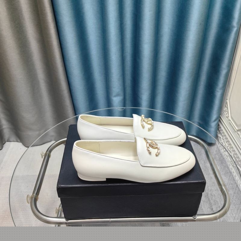 Ch*el leather shoes